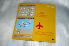 Safety card TAM (Brasil) Airbus A330-200 – AVIAÇÃO, CRUZEIROS
