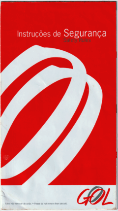 Safety card GOL (Brasil) Boeing 737-700