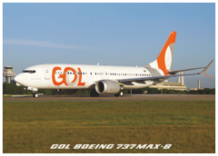 Postal GOL Boeing 737MAX-8 PS-GPB