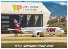 Postal TAM Airbus A350-900 PR-XTA