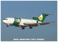Postal Rio Linhas Aéreas Boeing 727-200F PR-IOF