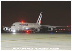 Postal Air France Airbus A380 F-HPJJ
